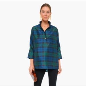 Tuckernuck Blackwatch French Cuff Celine Top